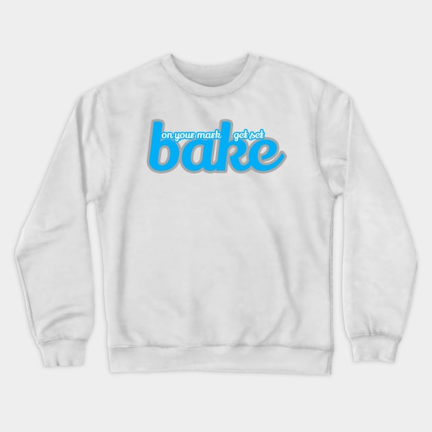 great british baking show: on your mark, get set, bake! Crewneck Sweatshirt by victoriaarden